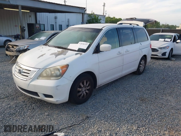 2010 Honda Odyssey EX with VIN 5FNRL3H41AB008005, listed as a IAAI auction lot 42058519 with 214,175 mi miles. Bid and sale history available at carsss.com. Image 2.
