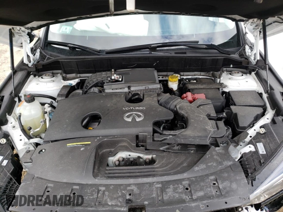 2022 Infiniti QX50 Pure with VIN 3PCAJ5AB8NF118191, listed as a Copart auction lot 48033383 with 18,277 mi miles and . Bid and sale history available at DreamBid. Image 13.