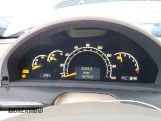 2005 Mercedes-Benz S-Class 5.0L with VIN WDBNG75J05A452316, listed as a Copart auction lot 82888994 with 167,954 mi miles and Salvage Title. Bid and sale history available at carsss.com. Image 9.