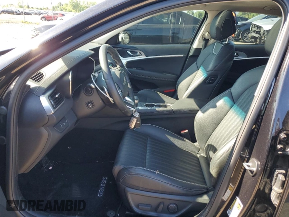 2022 Genesis G70 2.0T z VIN KMTG34TA6NU102387, wystawiony jako Copart lot #57135504 z przebiegiem 15 769 mil mil oraz Szkoda całkowita • Salvage title. Historia ofert i sprzedaży dostępna na DreamBid. Obrazek 7.