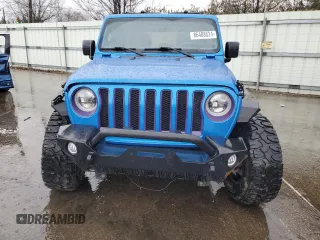 2023 Jeep Wrangler Sport S with VIN 1C4HJXDNXPW543376, listed as a Copart auction lot 86488024 with 35,935 mi miles and Salvage Title. Bid and sale history available at DreamBid. Image 5.