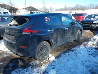 2024 Nissan LEAF SV Plus z VIN 1N4CZ1CV1RC553743, wystawiony jako IAAI lot #41286217 z przebiegiem 10 707 mil mil oraz . Historia ofert i sprzedaży dostępna na DreamBid. Obrazek 4.