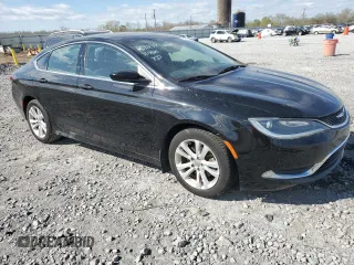 2016 Chrysler 200 Limited with VIN 1C3CCCABXGN104647, listed as a Copart auction lot 49993185 with 66,763 mi miles and Salvage Title. Bid and sale history available at carsss.com. Image 4.