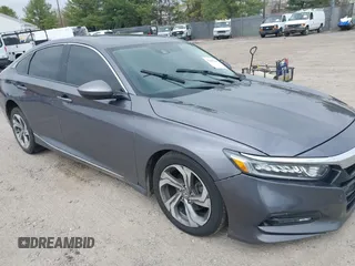 2020 Honda Accord EX z VIN 1HGCV1F4XLA014535, wystawiony jako IAAI lot #42001341 z przebiegiem 69 819 mil mil oraz . Historia ofert i sprzedaży dostępna na DreamBid. Obrazek 1.
