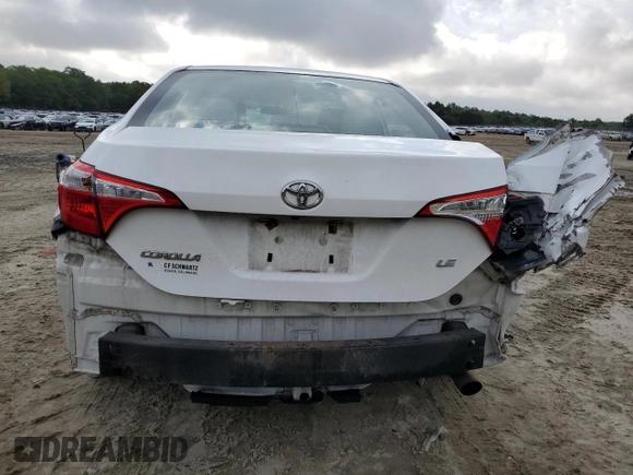 2016 Toyota Corolla L with VIN 2T1BURHE2GC714486, listed as a Copart auction lot 55892195 with 144,931 mi miles and Clean Title. Bid and sale history available at DreamBid. Image 6.