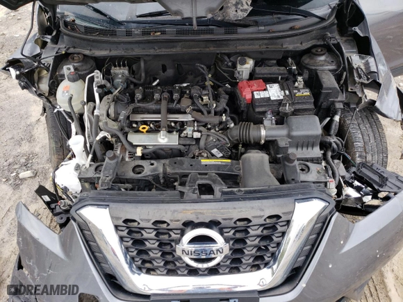 2020 Nissan Kicks S with VIN 3N1CP5BV5LL531087, listed as a Copart auction lot 46088505 with 0 mi miles and Salvage Title. Bid and sale history available at carsss.com. Image 12.