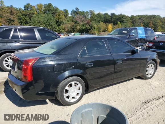 2004 Cadillac CTS with VIN 1G6DM577340169704, listed as a Copart auction lot 76325814 with 177,089 mi miles and Salvage Title. Bid and sale history available at carsss.com. Image 3.