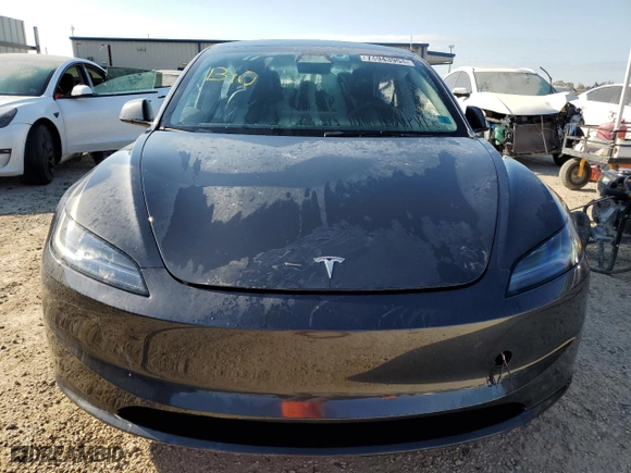 2024 Tesla Model 3 Long Range with VIN 5YJ3E1EBXRF737428, listed as a Copart auction lot 74943954 with 0 mi miles and Non Repairable. Bid and sale history available at carsss.com. Image 5.