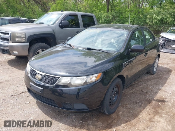 2012 Kia Forte LX with VIN KNAFT4A27C5608787, listed as a IAAI auction lot 42168417 with 113,125 mi miles. Bid and sale history available at carsss.com. Image 2.