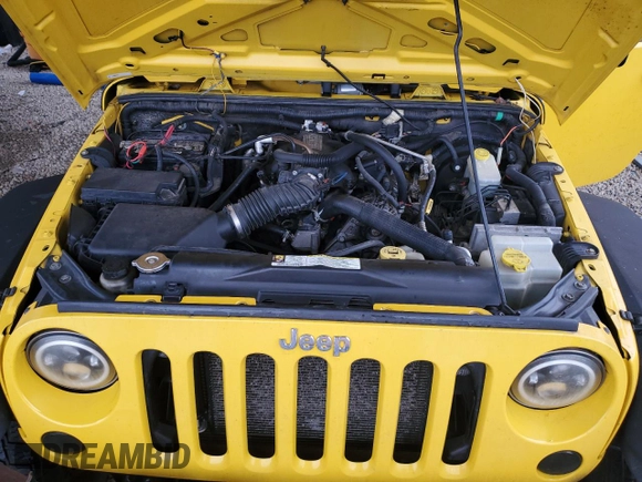 2008 Jeep Wrangler X with VIN 1J4FA24108L505711, listed as a Copart auction lot 43147345 with 150,943 mi miles and Clean Title. Bid and sale history available at DreamBid. Image 12.