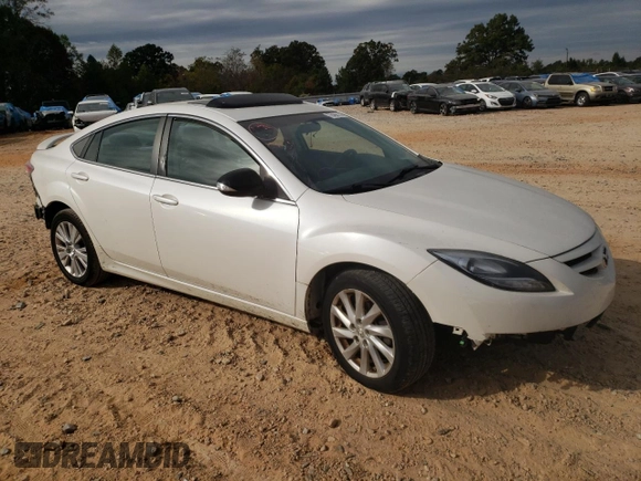 2012 Mazda 6 i Touring Plus with VIN 1YVHZ8EH6C5M27030, listed as a Copart auction lot 76466154 with 103,968 mi miles and Salvage Title. Bid and sale history available at carsss.com. Image 4.