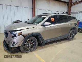 2018 GMC Terrain SLE with VIN 3GKALMEX5JL166435, listed as a Copart auction lot 41382225 with 115,746 mi miles and Salvage Title. Bid and sale history available at carsss.com. Image 1.