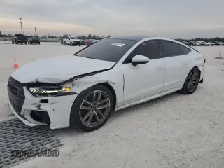 2023 Audi A7 z VIN WAUU2BF25PN017581, wystawiony jako Copart lot #88101535 z przebiegiem 70 698 mil mil oraz Nie do naprawy. Historia ofert i sprzedaży dostępna na DreamBid. Obrazek 1.