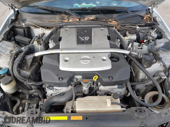 2008 Nissan 350Z Enthusiast with VIN JN1BZ34D68M706328, listed as a IAAI auction lot 41567634 with 128,222 mi miles and . Bid and sale history available at DreamBid. Image 10.