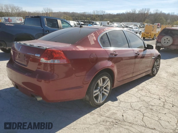 2009 Pontiac G8 with VIN 6G2ER57719L182628, listed as a Copart auction lot 81937514 with 297,803 mi miles and Clean Title. Bid and sale history available at carsss.com. Image 3.