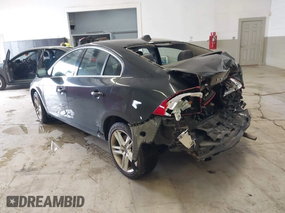 2015 Volvo S60 T5 Drive-E Premier Plus with VIN YV126MFC6F1313759, listed as a IAAI auction lot 41748305 with 43,491 mi miles and . Bid and sale history available at DreamBid. Image 3.