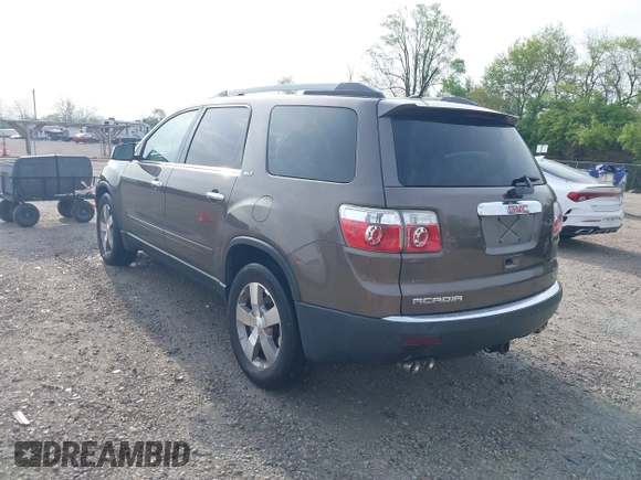 2011 GMC Acadia SLT1 with VIN 1GKKVRED1BJ176096, listed as a IAAI auction lot 42136262 with 95,756 mi miles and . Bid and sale history available at DreamBid. Image 3.