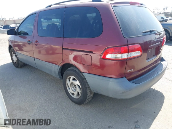 2001 Toyota Sienna LE z VIN 4T3ZF13C81U368893, wystawiony jako IAAI lot #42066467 z przebiegiem 137 727 mil mil oraz . Historia ofert i sprzedaży dostępna na DreamBid. Obrazek 3.