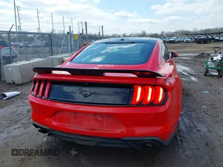 2020 Ford Mustang EcoBoost with VIN 1FA6P8TH3L5100676, listed as a IAAI auction lot 41909715 with 109,551 mi miles and . Bid and sale history available at carsss.com. Image 17.