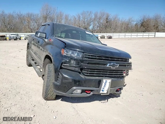 2019 Chevrolet Silverado 1500 LT Trail Boss with VIN 3GCPYFED4KG131856, listed as a Copart auction lot 47033695 with 47,187 mi miles and Salvage Title. Bid and sale history available at carsss.com. Image 10.