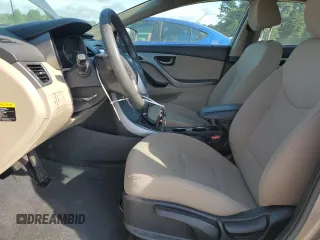 2015 Hyundai Elantra SE with VIN 5NPDH4AE2FH592573, listed as a Copart auction lot 59092025 with 62,870 mi miles and Salvage title. Bid and sale history available at DreamBid. Image 7.