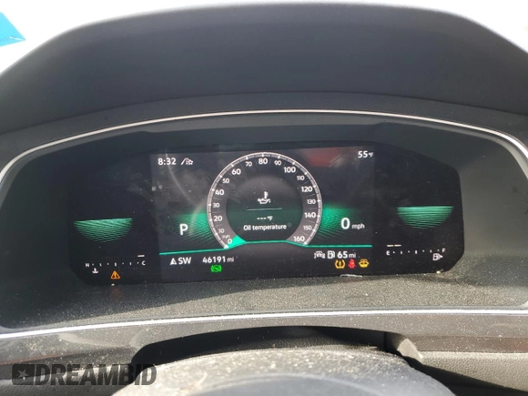 2022 Volkswagen Tiguan SE R-Line Black with VIN 3VV8B7AXXNM169059, listed as a Copart auction lot 45700025 with 46,191 mi miles and Salvage Title. Bid and sale history available at DreamBid. Image 9.