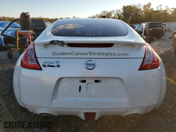 2015 Nissan 370Z with VIN JN1AZ4EH7FM442827, listed as a Copart auction lot 75876624 with 50,315 mi miles and Salvage Title. Bid and sale history available at carsss.com. Image 6.