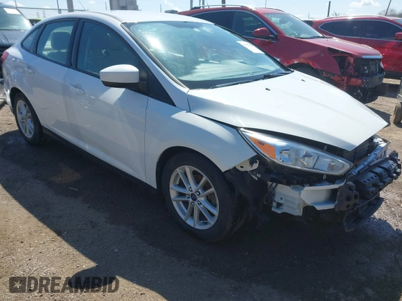 2018 Ford Focus SE with VIN 1FADP3F2XJL310931, listed as a IAAI auction lot 41983492 with 115,363 mi miles. Bid and sale history available at carsss.com. Image 1.