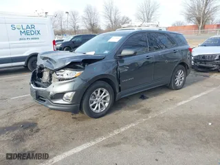 2019 Chevrolet Equinox LS with VIN 3GNAXHEV5KL214904, listed as a IAAI auction lot 41779515 with 76,678 mi miles. Bid and sale history available at carsss.com. Image 2.