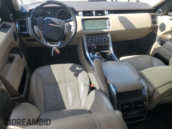 2017 Land Rover Range Rover Sport HSE with VIN SALWR2FV8HA172919, listed as a Copart auction lot 50014795 with 63,112 mi miles and Clean Title. Bid and sale history available at carsss.com. Image 8.