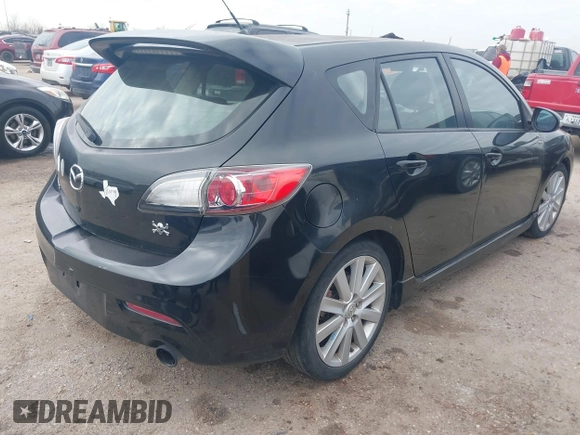 2010 Mazda 3 Mazdaspeed3 Sport with VIN JM1BL1H31A1332044, listed as a IAAI auction lot 41425423 with 148,816 mi miles and . Bid and sale history available at DreamBid. Image 4.