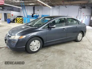2006 Honda Civic z VIN JHMFA36226S020747, wystawiony jako Copart lot #60973595 z przebiegiem 274 274 mil mil oraz Czysty tytuł • Clean title. Historia ofert i sprzedaży dostępna na DreamBid. Obrazek 1.