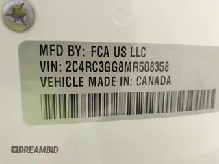 2021 Chrysler Pacifica Limited with VIN 2C4RC3GG8MR508358, listed as a IAAI auction lot 42470026 with 94,040 mi miles and . Bid and sale history available at DreamBid. Image 9.