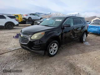 2017 Chevrolet Equinox LS with VIN 2GNFLEEK3H6146623, listed as a Copart auction lot 49117585 with 111,519 mi miles and Salvage Title. Bid and sale history available at carsss.com. Image 1.