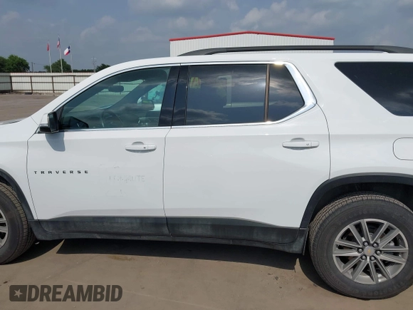 2022 Chevrolet Traverse LT Leather with VIN 1GNERHKW1NJ157847, listed as a IAAI auction lot 41943706 with 49,723 mi miles. Bid and sale history available at carsss.com. Image 14.