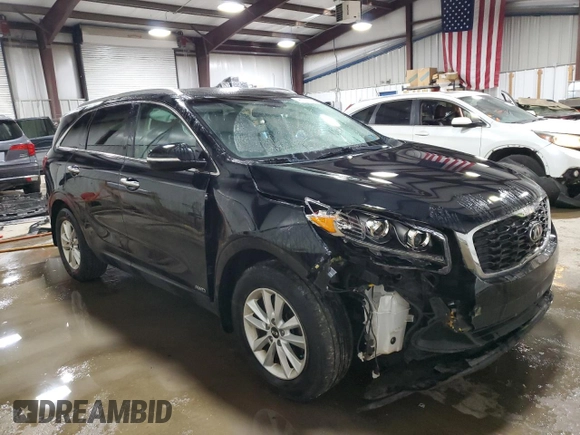 2019 Kia Sorento LX with VIN 5XYPGDA39KG437261, listed as a Copart auction lot 48175935 with 73,566 mi miles and Salvage Title. Bid and sale history available at DreamBid. Image 4.