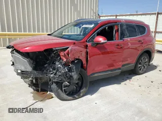2020 Hyundai Santa Fe Limited with VIN 5NMS53AD7LH293316, listed as a Copart auction lot 49609505 with 7,352 mi miles and Salvage Title. Bid and sale history available at carsss.com. Image 1.