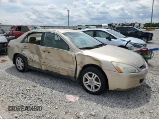 2004 Honda Accord LX z VIN 1HGCM66364A024990, wystawiony jako Copart lot #57101355 z przebiegiem 84 311 mil mil oraz Szkoda całkowita • Salvage title. Historia ofert i sprzedaży dostępna na DreamBid. Obrazek 4.