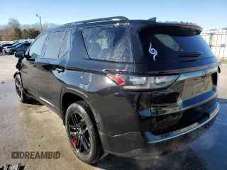 2019 Chevrolet Traverse Premier with VIN 1GNERKKW5KJ290698, listed as a Copart auction lot 88044555 with 104,449 mi miles and Salvage Title. Bid and sale history available at carsss.com. Image 2.