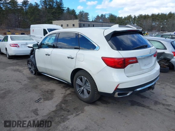 2019 Acura MDX with VIN 5J8YD4H35KL033639, listed as a IAAI auction lot 41721505 with 69,160 mi miles and . Bid and sale history available at DreamBid. Image 3.
