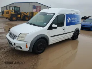 2012 Ford Transit Connect XLT with VIN NM0KS9BN6CT087323, listed as a Copart auction lot 55590515 with 156,465 mi miles and Salvage title. Bid and sale history available at DreamBid. Image 1.