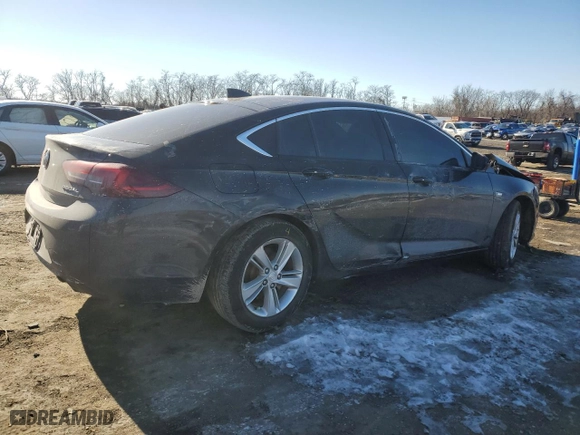 2018 Buick Regal Sportback Preferred with VIN W04GL6SX5J1091324, listed as a Copart auction lot 88593225 with 74,895 mi miles and Salvage Title. Bid and sale history available at carsss.com. Image 3.
