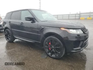 2022 Land Rover Range Rover Sport HST with VIN SALWS2RU4NA228390, listed as a Copart auction lot 86170324 with 32,028 mi miles and Salvage Title. Bid and sale history available at carsss.com. Image 4.