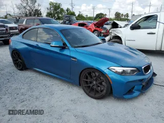 2018 BMW M2 z VIN WBS1J5C53JVD36649, wystawiony jako Copart lot #57961455 z przebiegiem 55 751 mil mil oraz Szkoda całkowita • Salvage title. Historia ofert i sprzedaży dostępna na DreamBid. Obrazek 4.