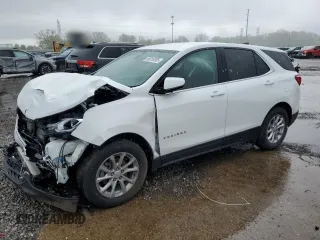 2021 Chevrolet Equinox LT with VIN 3GNAXUEV3MS111661, listed as a Copart auction lot 55919205 with 46,871 mi miles and Non repairable. Bid and sale history available at DreamBid. Image 1.
