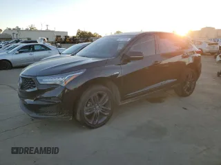 2019 Acura RDX w/A-Spec Pkg with VIN 5J8TC1H61KL008131, listed as a Copart auction lot 88170235 with 140,254 mi miles and Salvage Title. Bid and sale history available at carsss.com. Image 1.