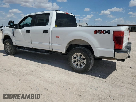 2021 Ford F-250 XL with VIN 1FT7W2B62MEC44459, listed as a Copart auction lot 63193104 with 118,334 mi miles and Salvage title. Bid and sale history available at DreamBid. Image 2.
