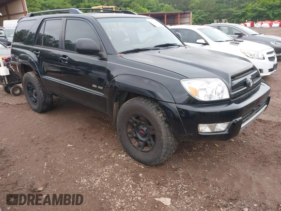 2004 Toyota 4Runner SR5 with VIN JTEBU14R348011721, listed as a IAAI auction lot 42266523 with 295,016 mi miles and . Bid and sale history available at DreamBid. Image 1.