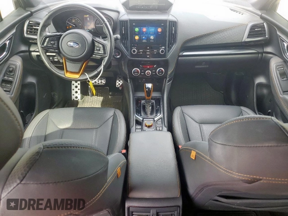 2022 Subaru Forester Wilderness with VIN JF2SKAMC2NH527657, listed as a Copart auction lot 57845595 with 36,981 mi miles and Salvage title. Bid and sale history available at DreamBid. Image 8.