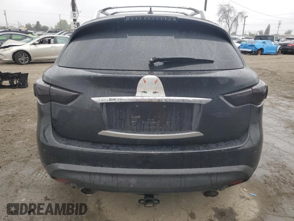 2012 Infiniti FX with VIN JN8AS1MU8CM122012, listed as a Copart auction lot 44778585 with 115,322 mi miles and Salvage title. Bid and sale history available at DreamBid. Image 6.